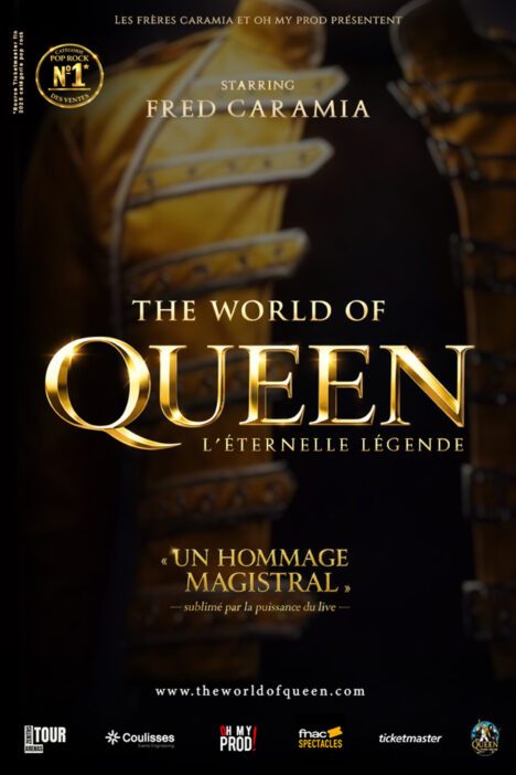 The World of Queen en concert au Zénith de Caen le Ven 19 mars